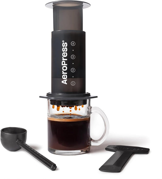 AeroPress Original Coffee Press, French Press, Pour-Over &amp; Espresso Style