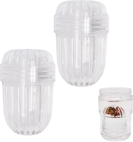 2Pcs Fruit Infuser Insert for Wide Mouth Water Bottles, Flower Tea Infuser Bottle Ball, Leak-Proof Herb &amp; Tea Strainer for Loose Leaf Tea, Floral Tea, Coffee, Fruit