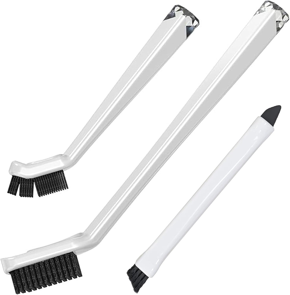 Grout Cleaning Brushes Set (3 Pcs) Deep Cleaner Multi-Purpose Stiff Bristle Brush