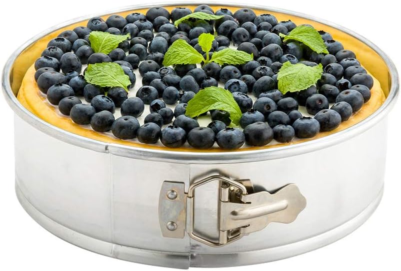 Restaurantware Met Lux 10 Inch Round Cake Pan 1 Springform Springform Pan - Removable Bottom Release