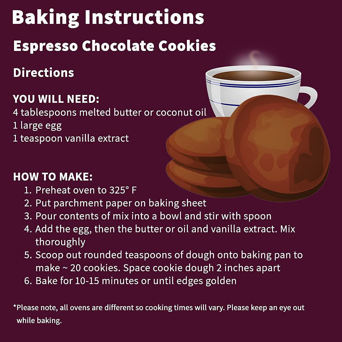 ChipMonk Espresso Chocolate Keto Cookie Mix Low Carb Gluten-Free Baking Mix | Gluten-Free Almond Flour Mix Yields 20 Soft, Chewy High-Protein Low-Carb Low-Sugar Cookies; 1g Net Carb Each