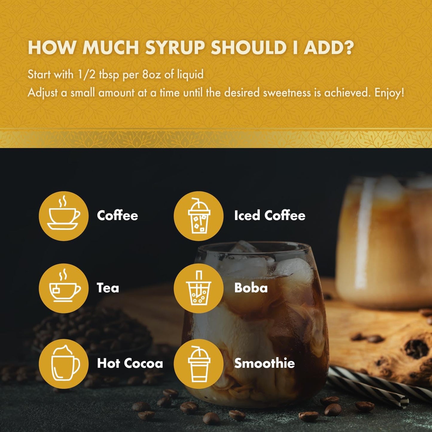 ChocZero Sugar Free Coffee Syrup, Pumpkin Spice Flavor, Simple Syrup Drink Mix, Chai Latte, Protein Shakes & Baking, Gluten Free, All Natural