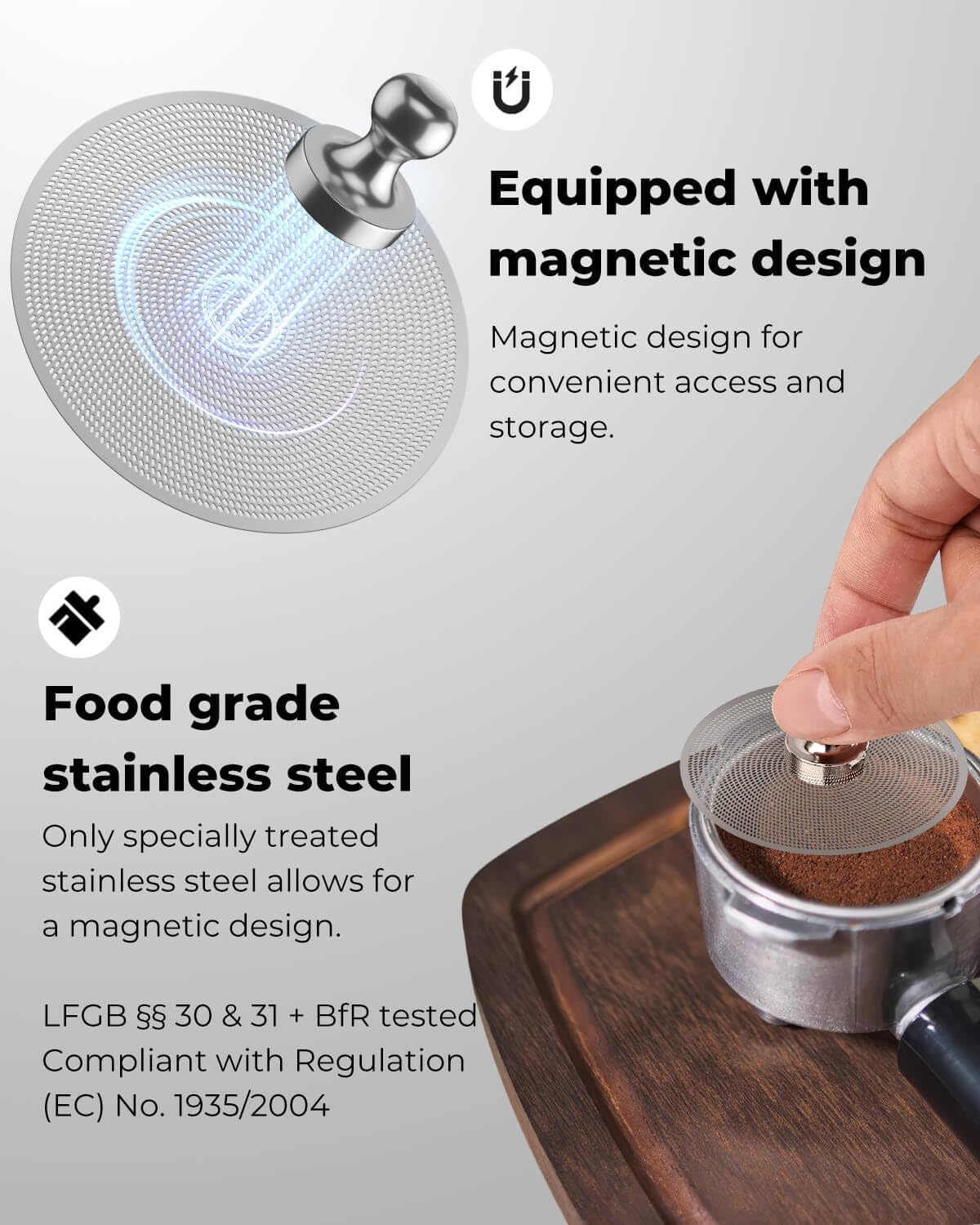 51mm Puck Screens Fit DeLonghi, CASABREWS &amp; Other 51mm Portafilters
