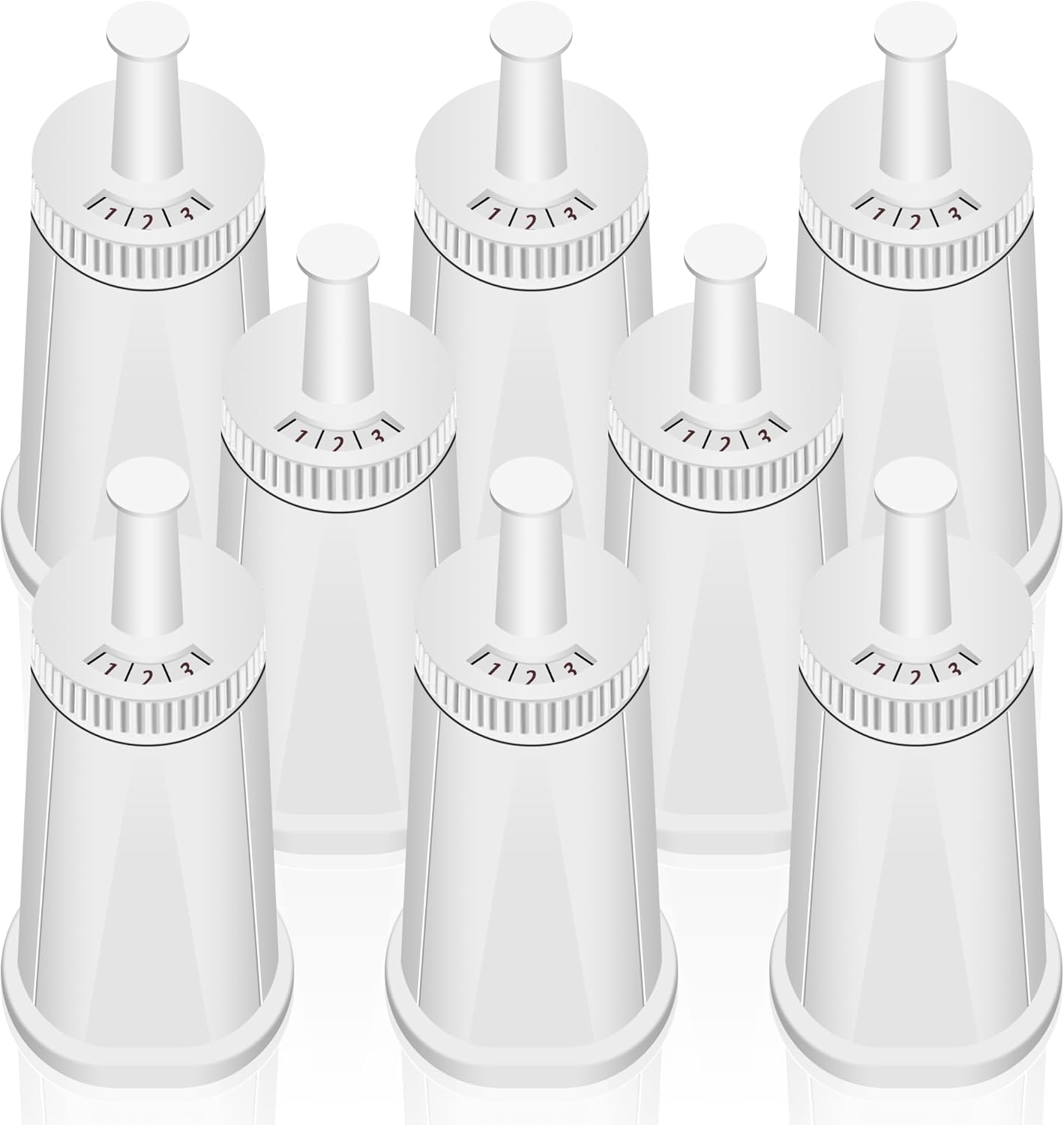 8 Pack Replacement Water Filter for Breville Espresso Machine Barista Touch Bes880, Barista Pro BES8