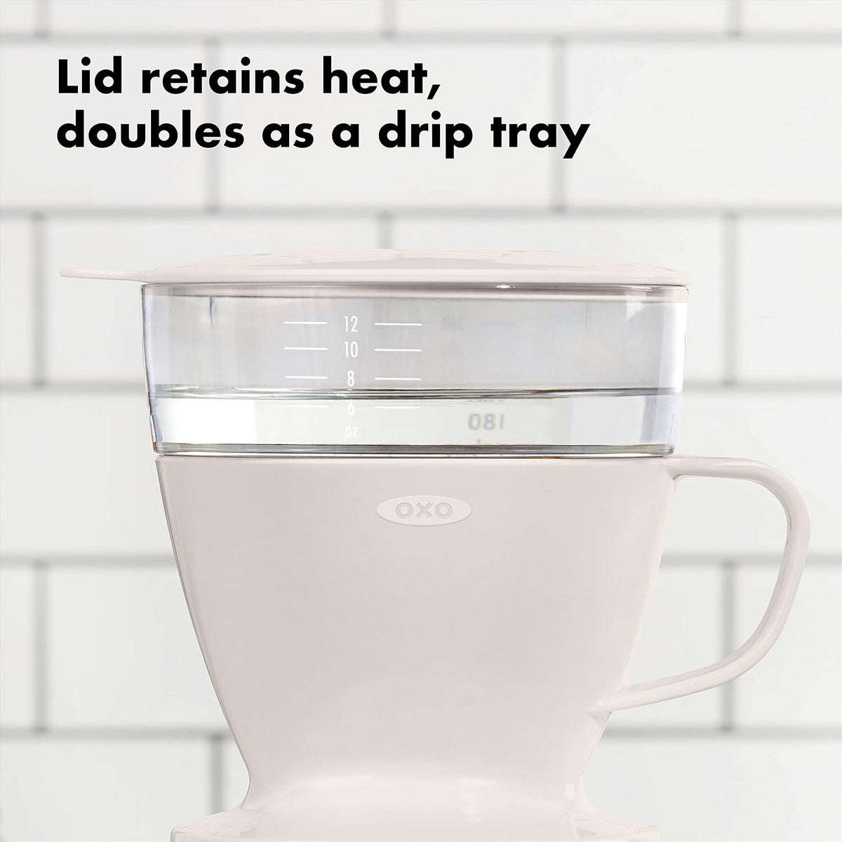 OXO Brew Single Serve Pour-Over Coffee Maker with Water Tank, 12 oz.