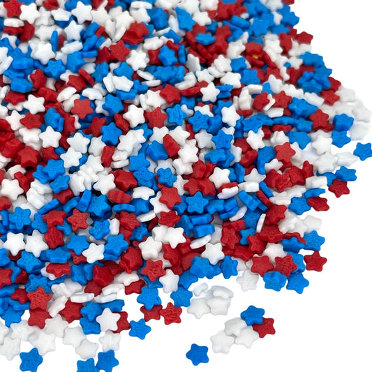 Sprinkles | Colored Sugar | Patriotic Sprinkles | Red white and blue sprinkle | Cocktail sugar | Cupcake sprinkle | Cake