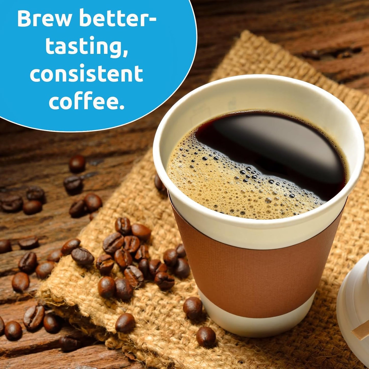 Stera Sheen Coffee Equipment Cleaner, All-Purpose Brewing Equipment, Espresso, Coffee Maker Cleaner, Café Clean Removes Oil, Stain Buildup, from Glass, Plastic & Stainless Steel - 1 Oz. (100 Count)