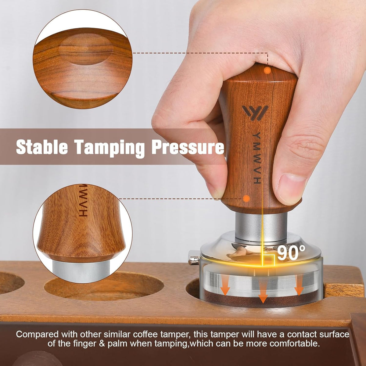 Espresso Tamper 51mm Barista Coffee Tamper