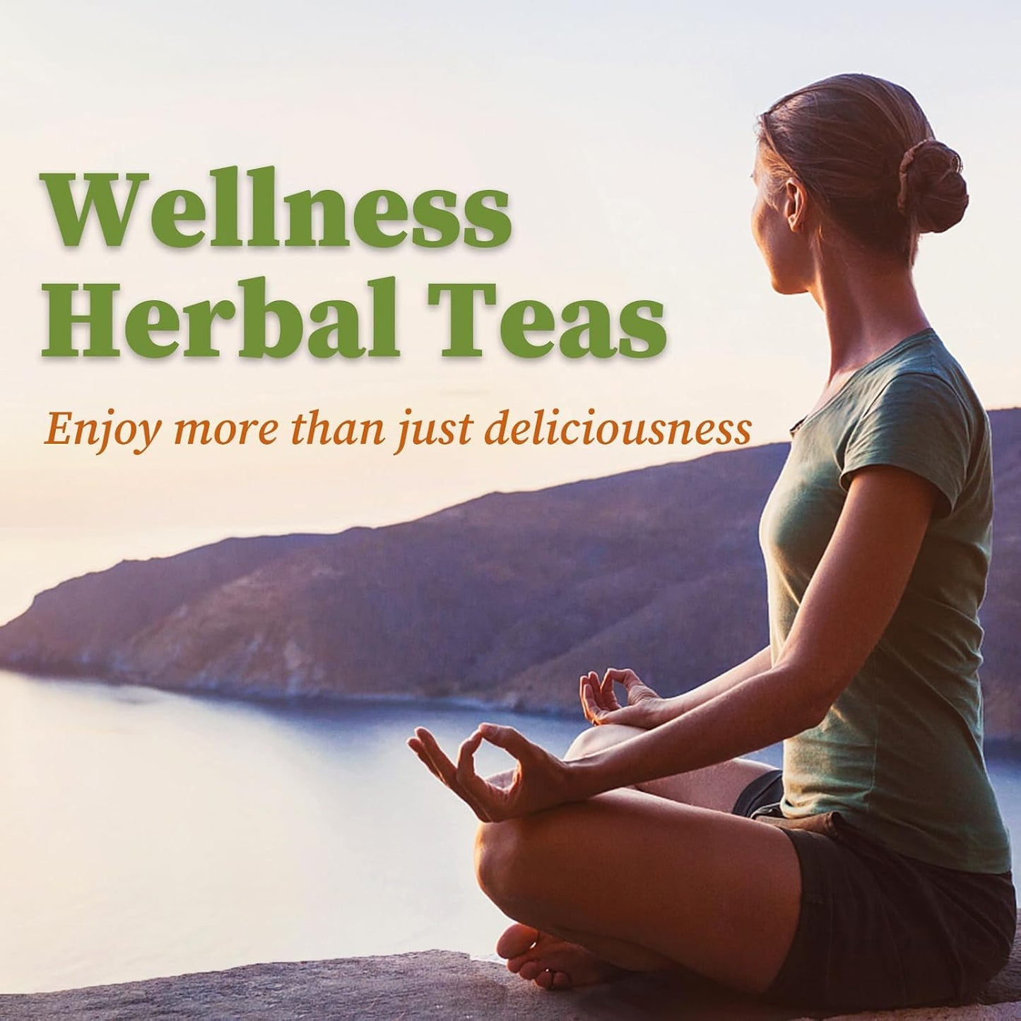 FullChea - Lemon Balm Tea Bags, 40 Count, Natural lemon balm leaves | Melissa Officinalis, caffeine-free, promotes relaxation and supports digestive comfort in herbal tea blends