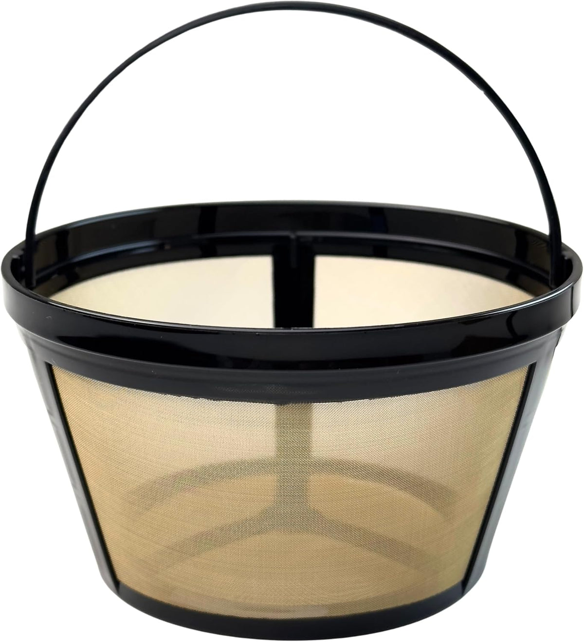 8-12 Cup Reusable Coffee Filter for Mr. Coffee Black+Decker | 304 Stainless Mesh Filter Fits Mr. Coffee, Black+Decker 8-12 Cup Makers, BPA Free, Dishwasher, Reusable Filters, 2 Pack