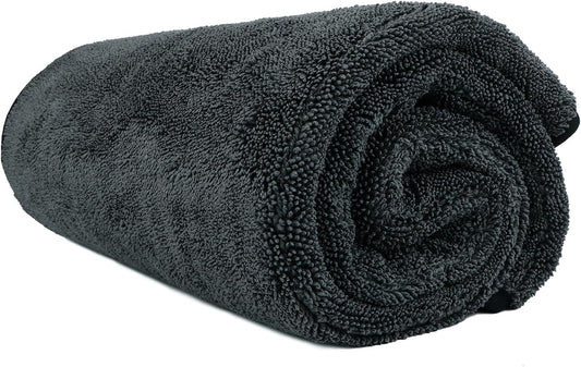 HOMEXCEL Car Drying Towel (36"x 24"), 1200GSM Ultra Absorbent Car Cleaning Cloth, Streak-Free Microfiber Drying Towel, Great