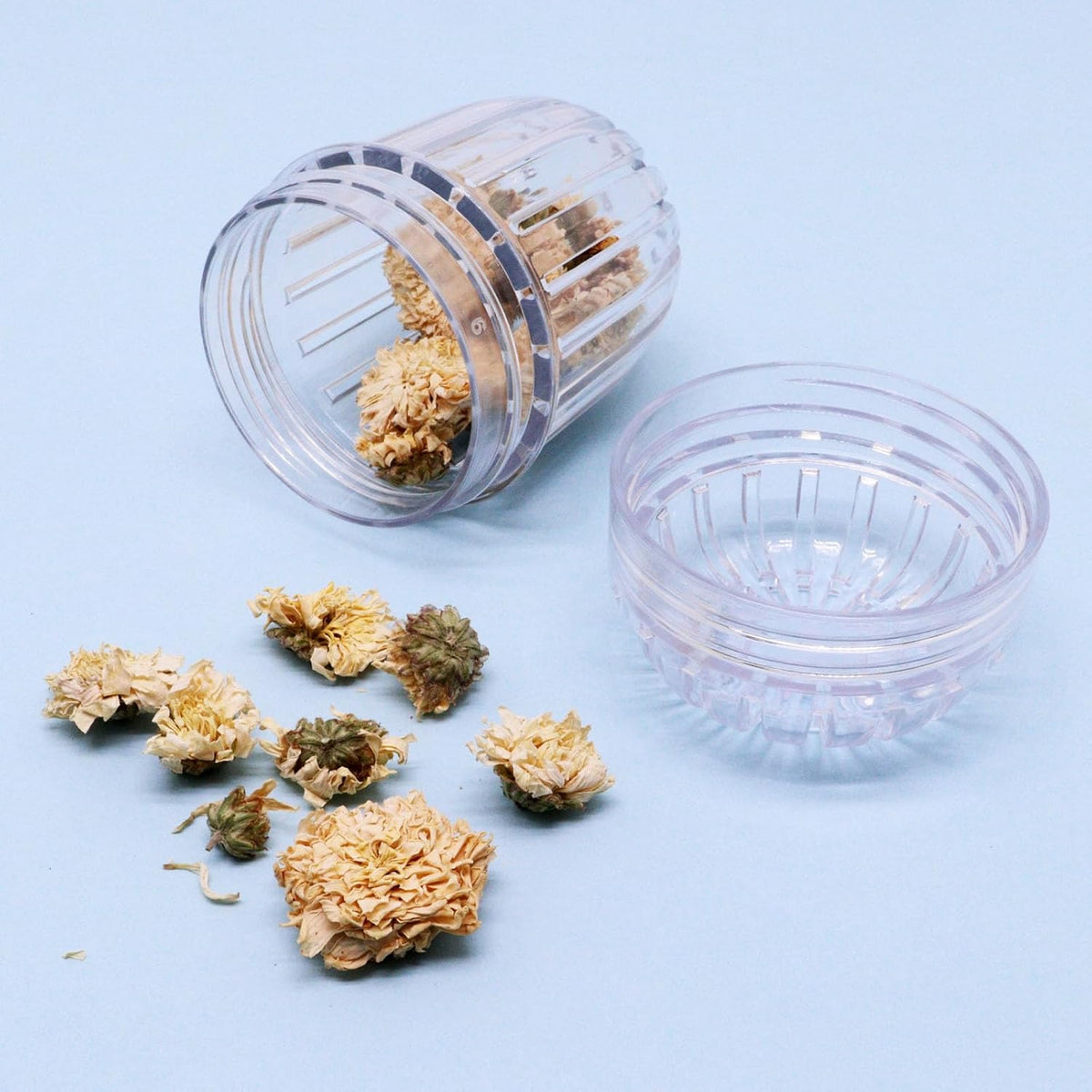2Pcs Upgraded Fruit Infuser Insert for Wide Mouth Water Bottles, Flower Tea Infuser Bottle Ball, Leak-Proof Herb &amp; Tea Strainer for Loose Leaf Tea, Floral Tea, Coffee, Fruit