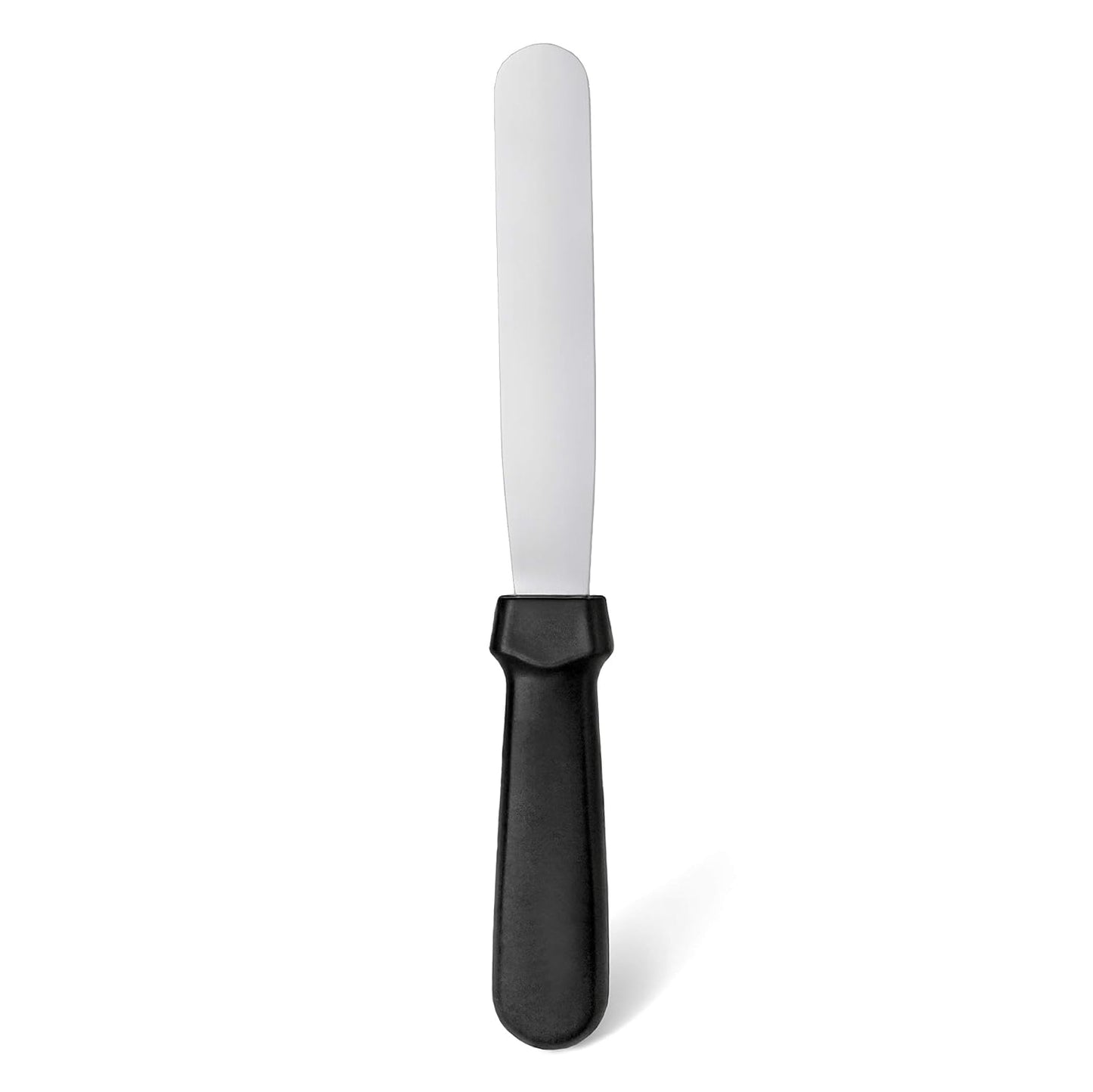 New Star Foodservice Straight Icing Spatula, 6 Inch Blade, 11 Inch Overall, Bakery-Grade Stainless Steel Cake Decorating Spatula for Frosting