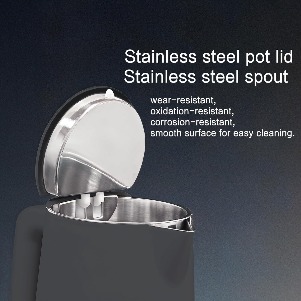 1.5L Hot Water Electric Kettle Temperature Control Teapot Cordless