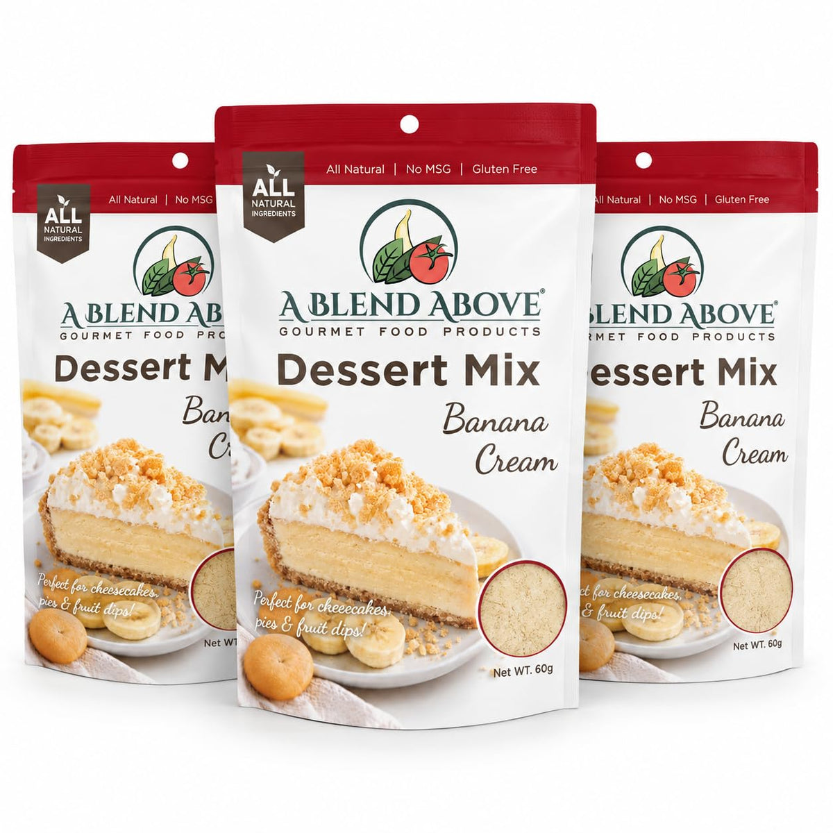 A Blend Above Banana Cream No-Bake Dessert Mix