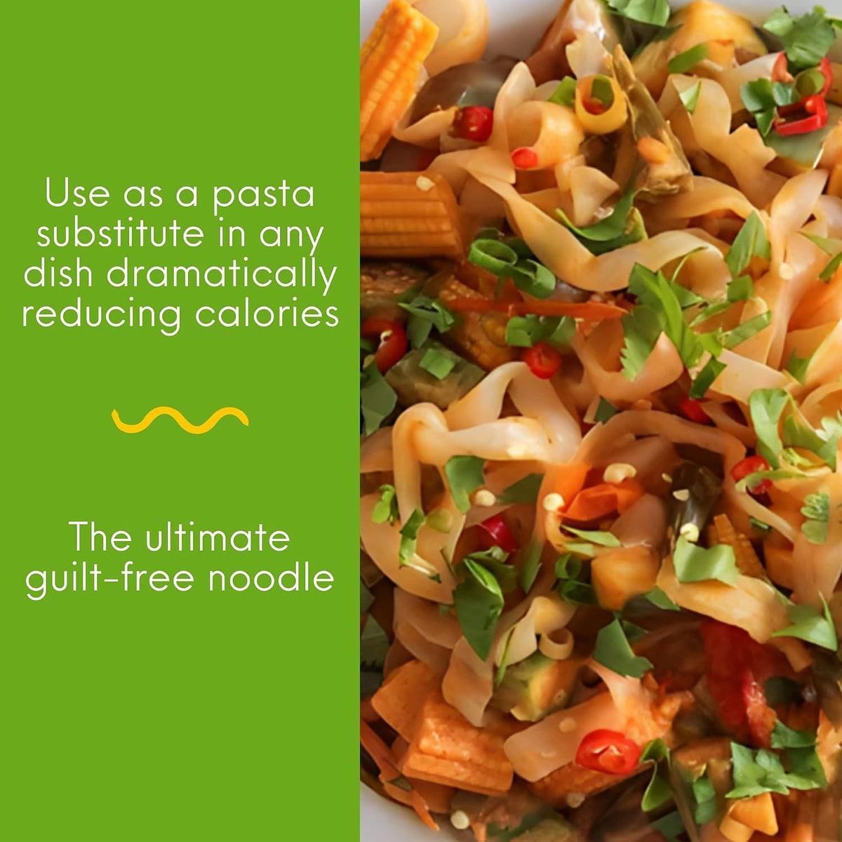 Miracle Noodle Organic Fettuccine Pasta, 7 Oz (Pack of 6)