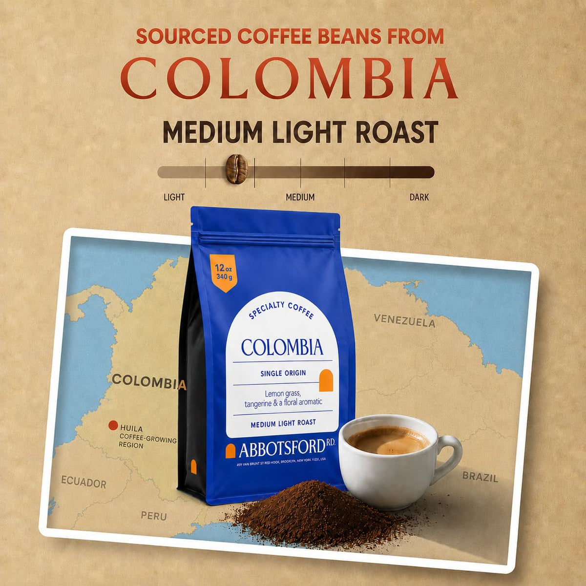 Colombia Ground Coffee