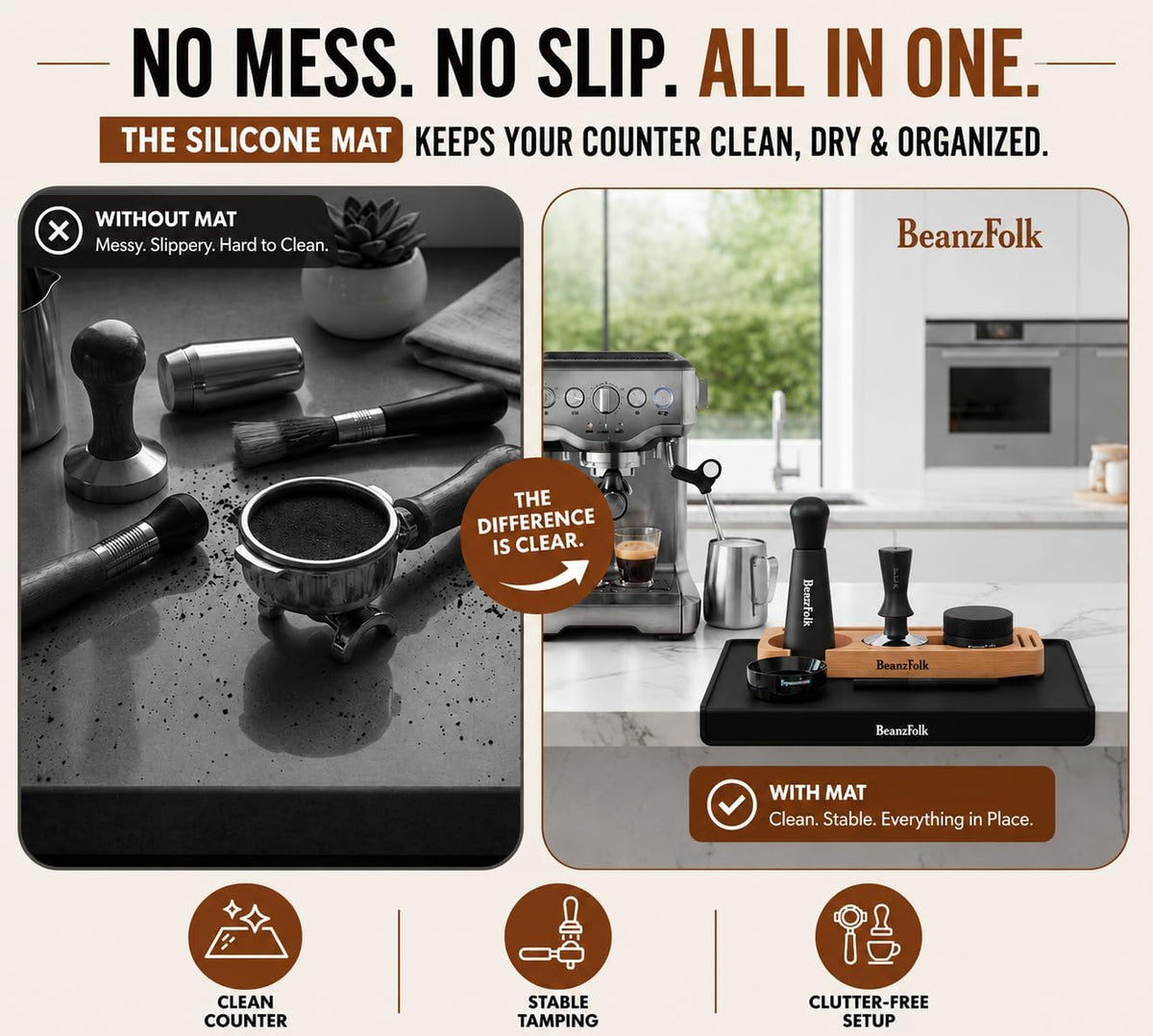 54mm Espresso Accessories Kit for Breville 8-Piece Barista Set