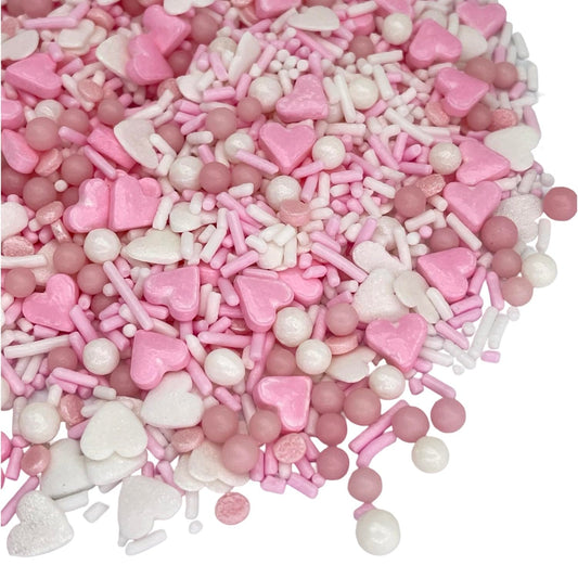 Manvscakes Edible Metallic Sprinkles Mix with Assorted Shapes and Sizes for Parties, Cookies, Ice Cream, Cake and Cupcake
