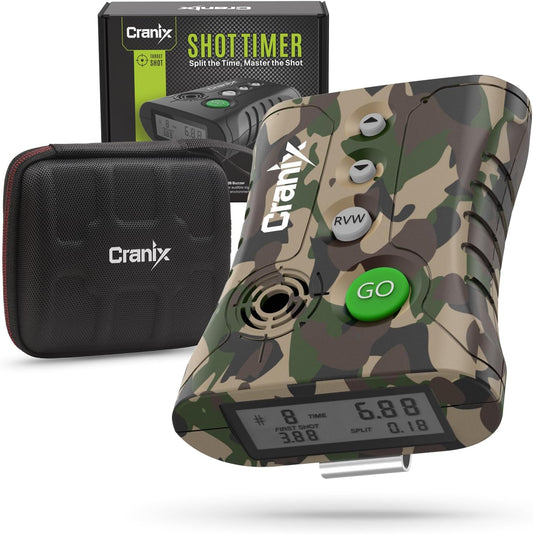 Professional Shot Timer for Shooting Competition, 0.01s Precision Tactical Training Shot Timers with Loud Buzzer, Enhanced