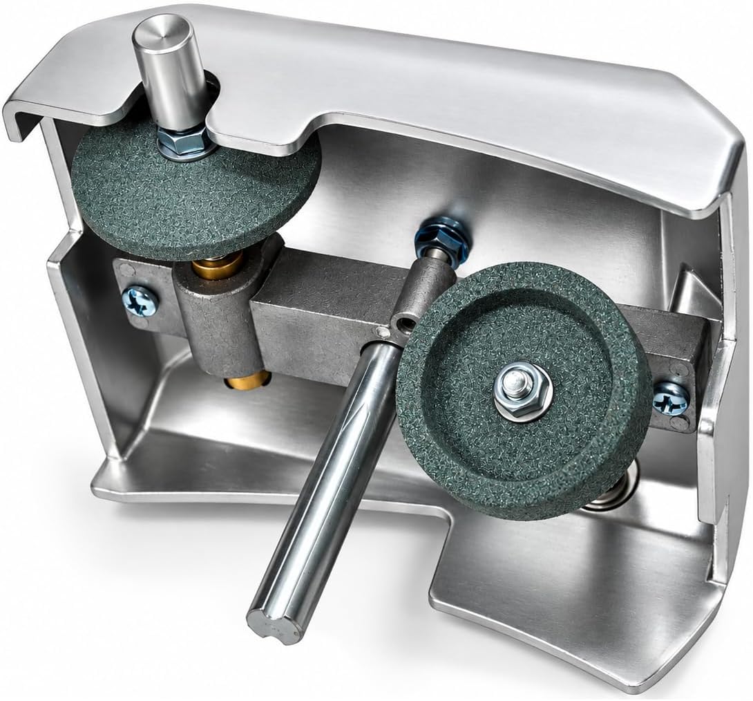 KWS KitchenWare Station 420W 12" Commercial Meat Slicer MS-12DS Anodized Aluminum Base with Stainless Steel Blade + Blade Removal Tool, Frozen Meat/Cheese/Food Slicer Commercial and Home Use