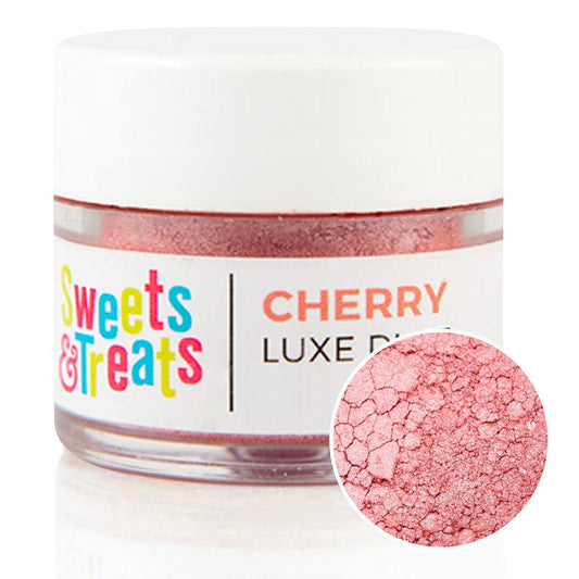 Luster Dust Edible Cake Decorations, Red Edible Luster Dust for Cakes, Edible Red Dust for Cupcake Decorations, Red Fondant,