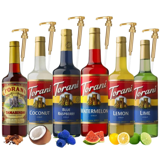 Torani Tropical Splash Syrup Variety