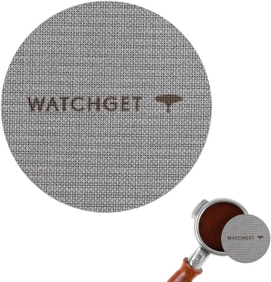 watchget 51mm Espresso Puck Screen Lower Shower Screen Espresso Filter for 51mm Portafilter Filter Basket 1mm Thickness 150μm Coffee Filter 316 Stainless Steel Reusable Espresso Screen