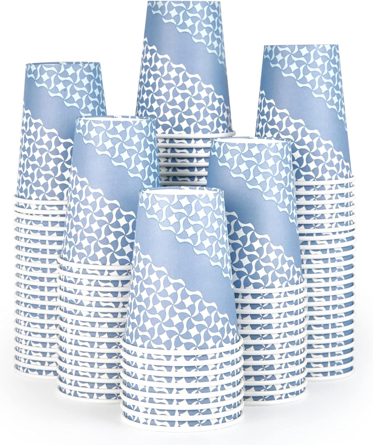 MUCHII Paper Coffee Cups 12 oz, 240 Count Disposable Coffee Paper Cup, Paper Drinking Cups for Hot B