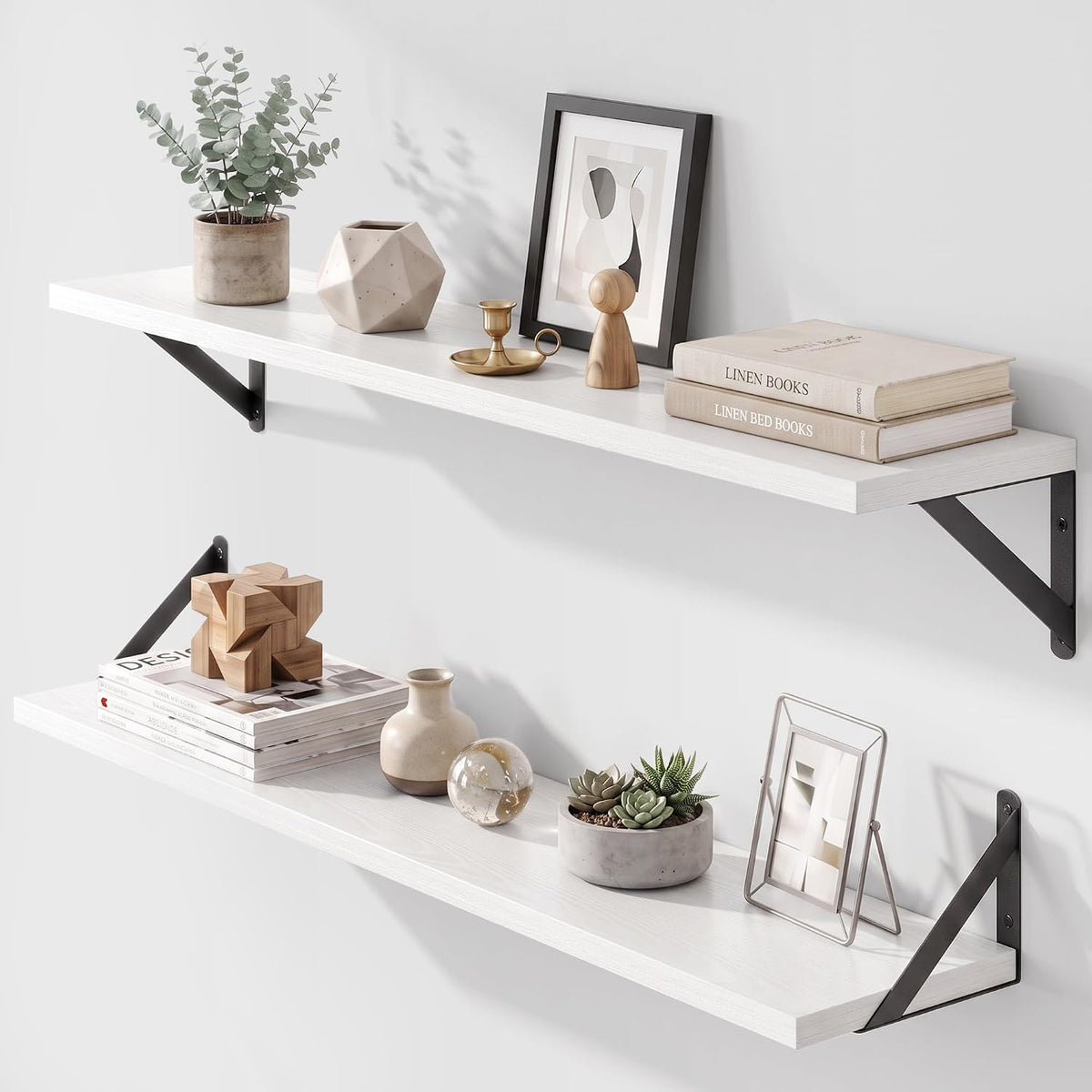 Dreamland Wall Mounted Floating Shelves Set of 2