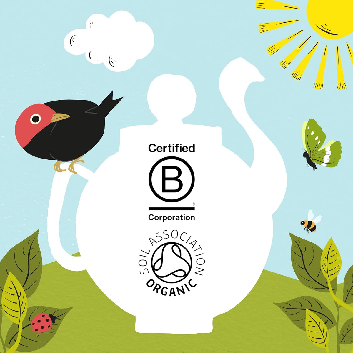 Clipper Organic Everyday Black Tea, 4 Pack / 320 Tea Bags