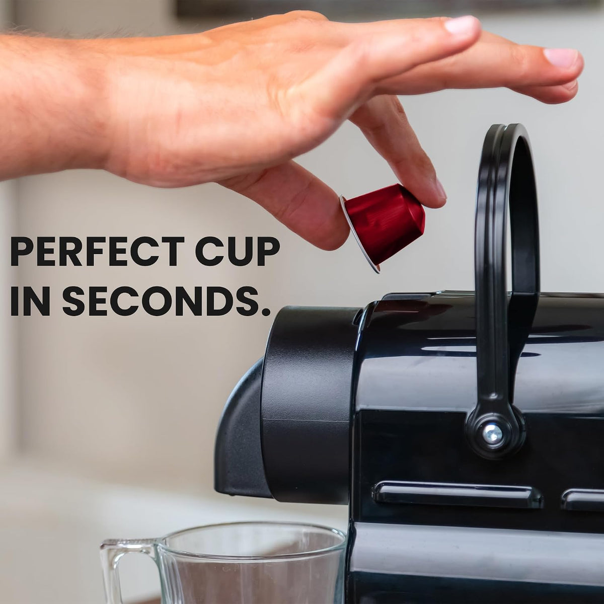 gila cafe Espresso Coffee Capsules, Nespresso Original, Dark Roast, 60ct