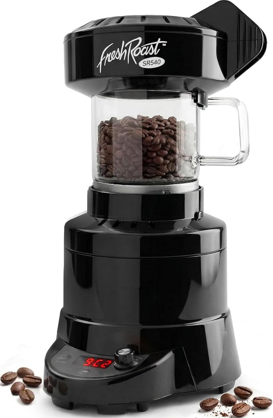 SR540 Automatic Coffee Bean Roaster | Roast Coffee At Home | Variable Heat Settings | Convection Fan Control | Digital Status Display | Speed Roasting System | The Freshest Roast On Earth