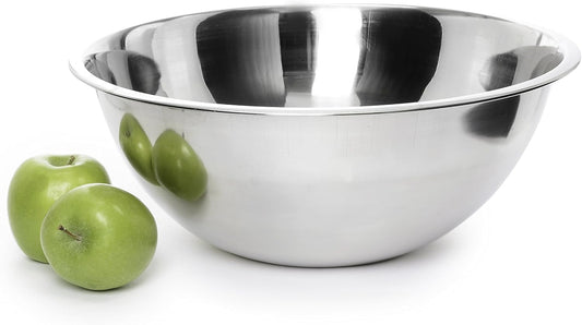 YBM HOME Stainless Steel Mixing Bowl - Premium Polished Mirror Nesting Metal Bowl for Cooking and Serving, Stackable for
