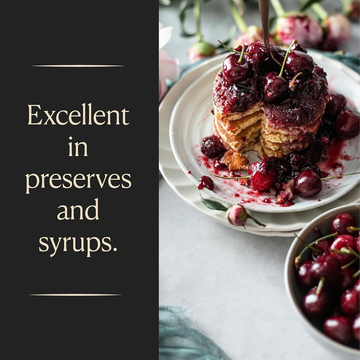 Cook's Wild Cherry Extract for Baking, Preserves &amp; Syrup, 128 oz (Gallon) | Bold wild cherry for pies, cookie bars &amp; black forest cakes