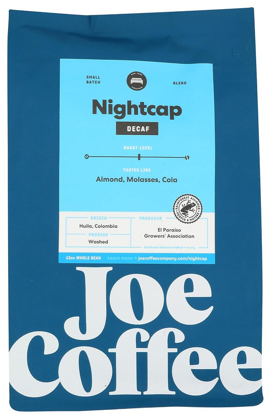 Joe Coffee Company - Nightcap Decaffeinated Whole Bean Specialty Coffee