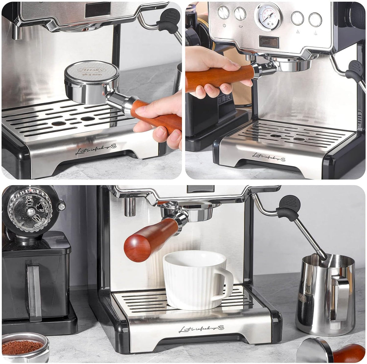 Attsky 58.5mm Espresso Puck Screen for 58mm Portafilter