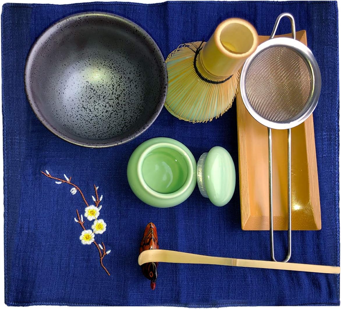 Artcome Traditional Japanese Matcha Tea Set (9Pcs)