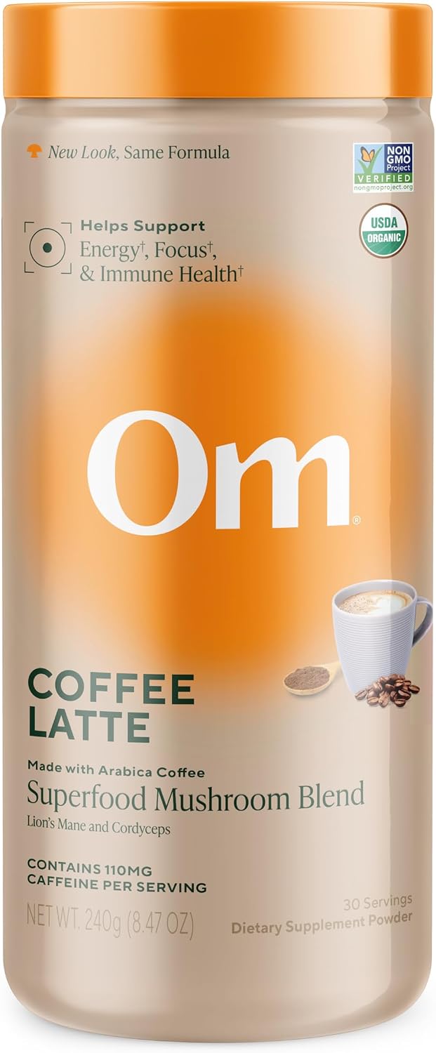 OM MUSHROOM SUPERFOOD Coffee Latte Blend
