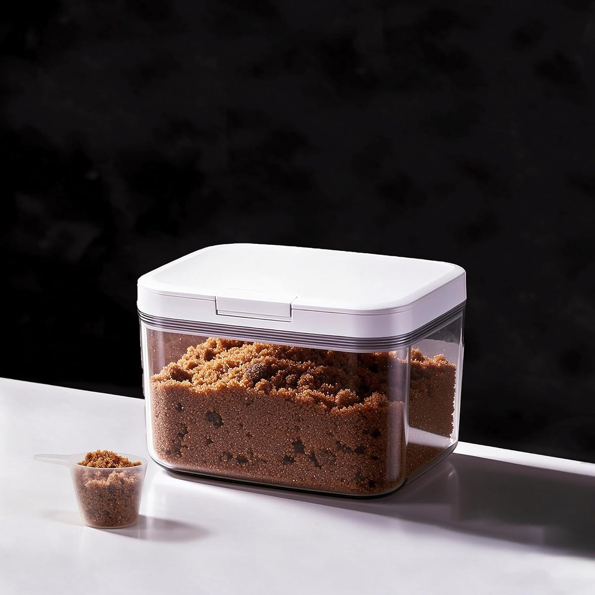 Flour Storage Container - 2.8L Keep Your Flour Fresh and Conveniently Accessible