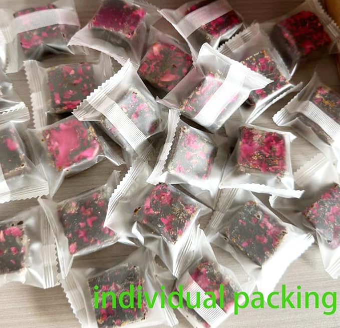 Black Sugar from Yunnan, Pure Brown Sugar Sweetener for Cooking, Additive-Free (Rose 8.81oz)