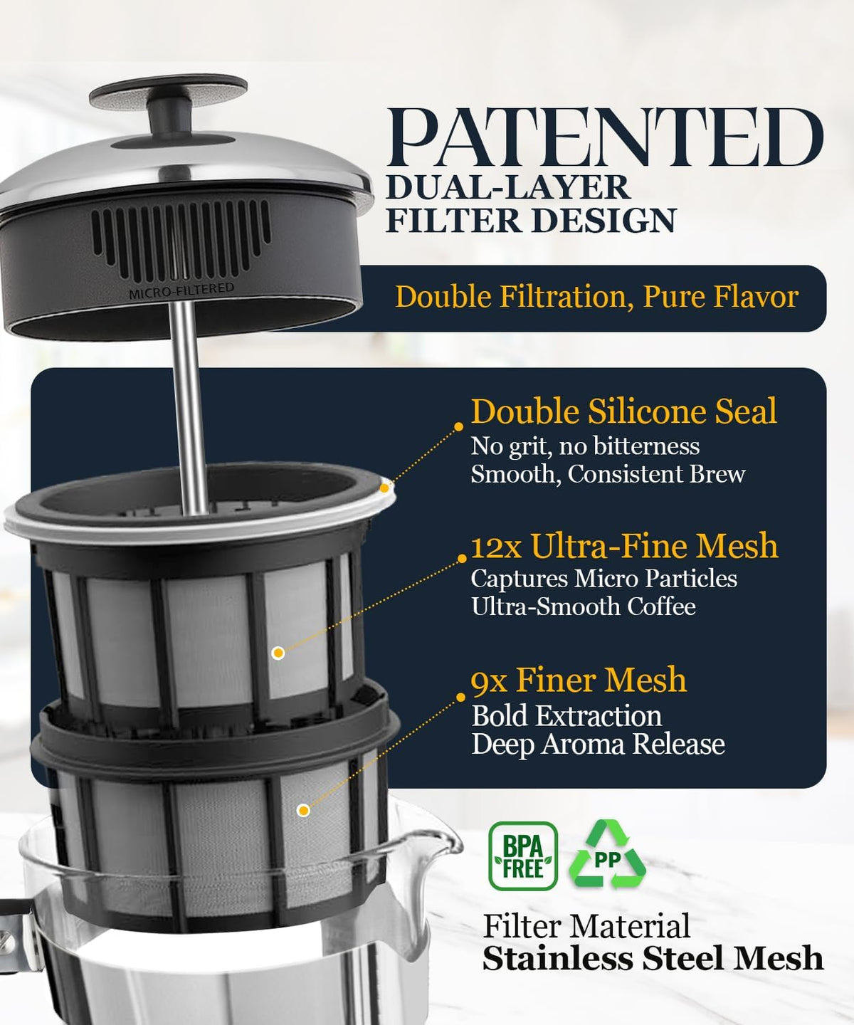 ESPRO French Press Coffee Maker