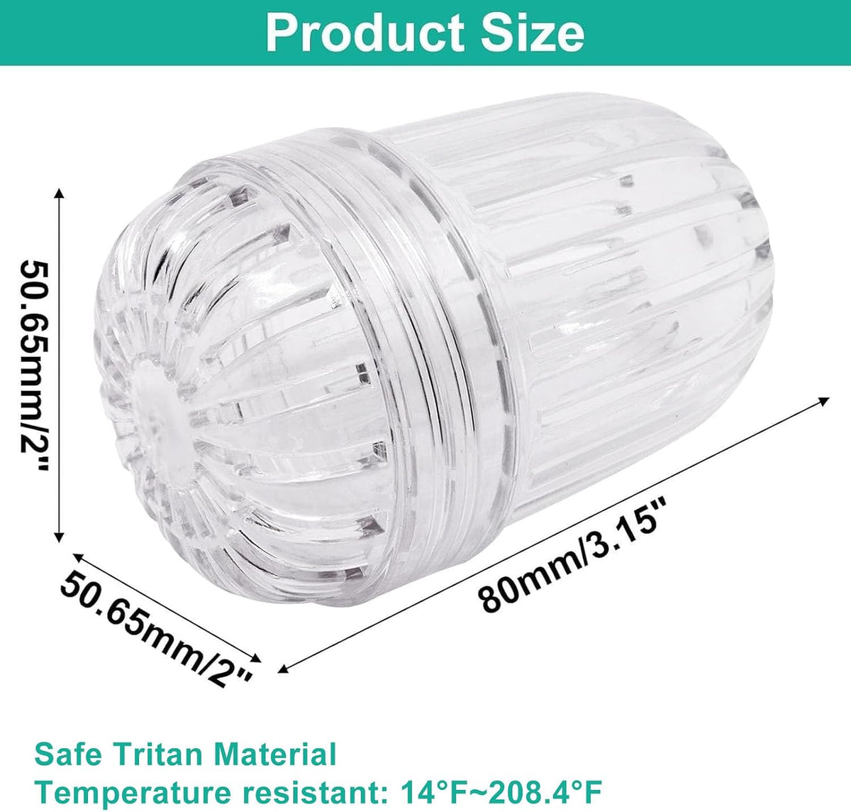 2Pcs Upgraded Fruit Infuser Insert for Wide Mouth Water Bottles