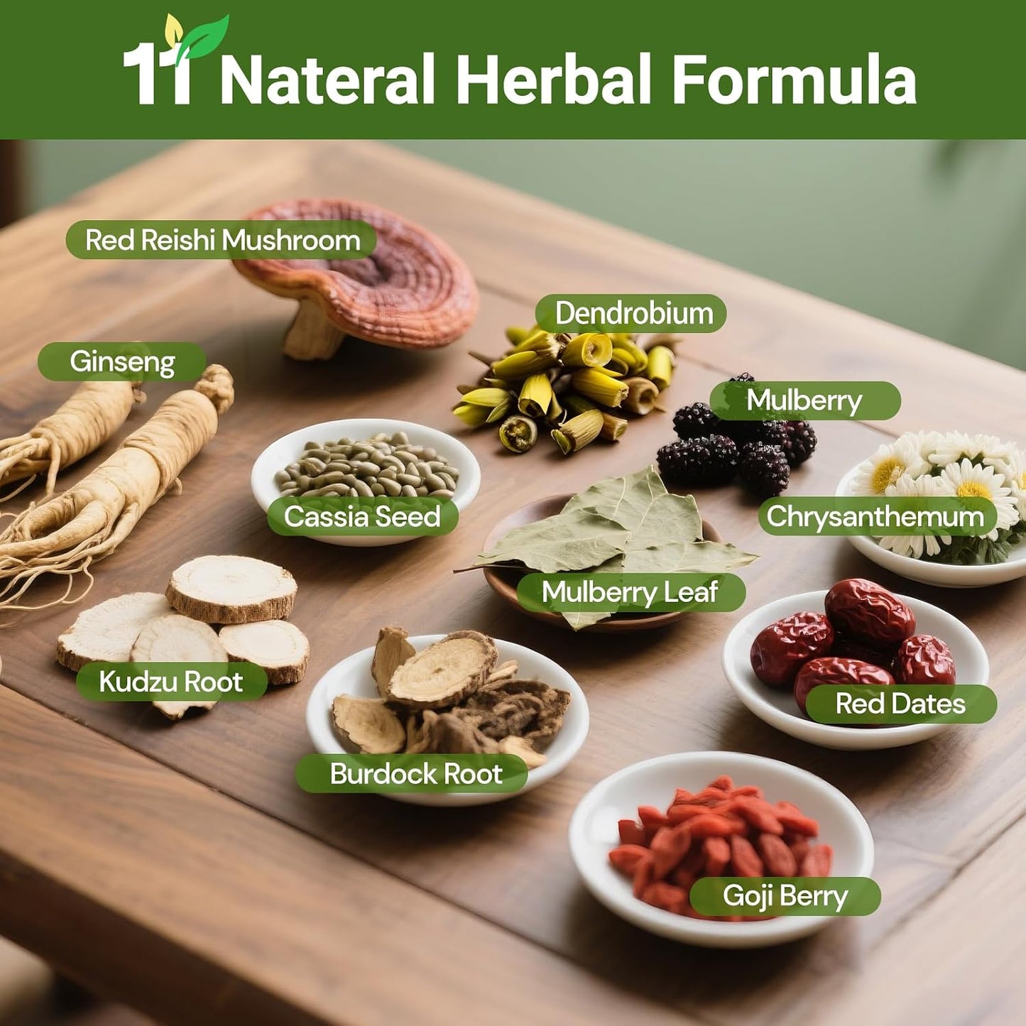 Liver Detox Tea, Chinese Kidney and Liver Cleanse Detox Herbal Tea Support Kidney Healthy Function with 11 Precious Ingredients Formula (1 Pack/15 Bags)