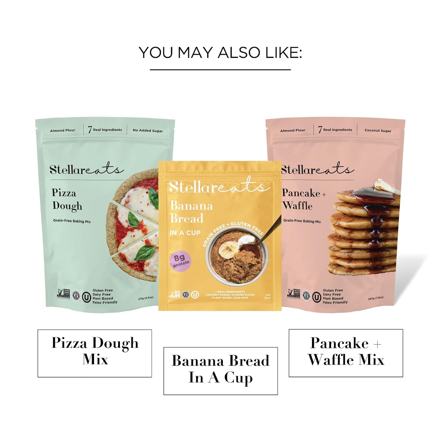 Stellar Eats Grain-Free Biscuit &amp; Scone Baking Mix | Gluten-Free, Dairy-Free, Plant-Based, Paleo-Friendly | Buttery &amp; Decadent Flavor | Almond Flour-Based | Non-GMO Project Verified, Kosher | 10.4 oz | 1 Pack