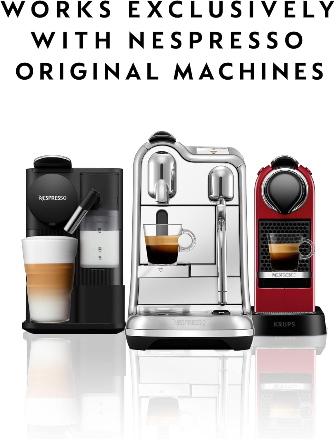 Nespresso Capsules Original Line, Livanto, Medium Roast Espresso Coffee, 50 Count Coffee Pods
