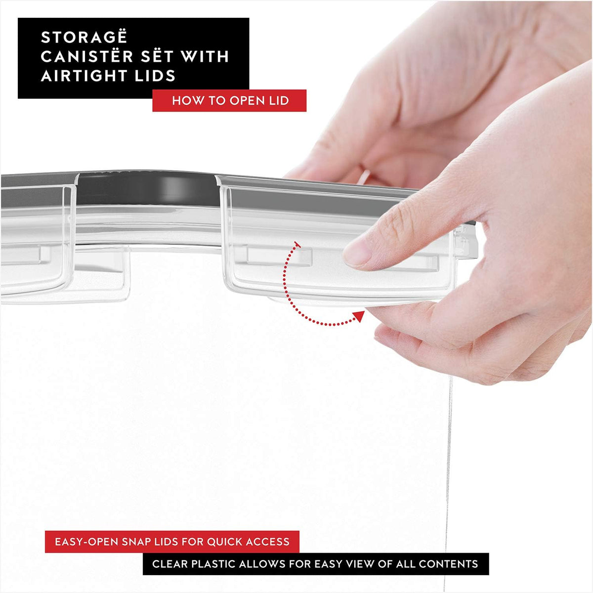 DWËLLZA KITCHEN EXTRA LARGE Cereal Containers Storage (6.3L / 213OZ) Set of 2 Family Size Bulk Cereal Dispenser Countertop, Airtight Food Storage Containers for Pantry Organization, Labels &amp; Marker