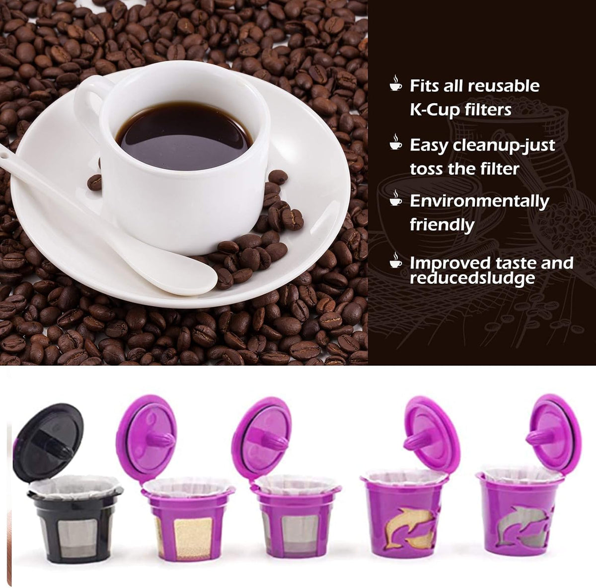 Disposable Paper Coffee Filters