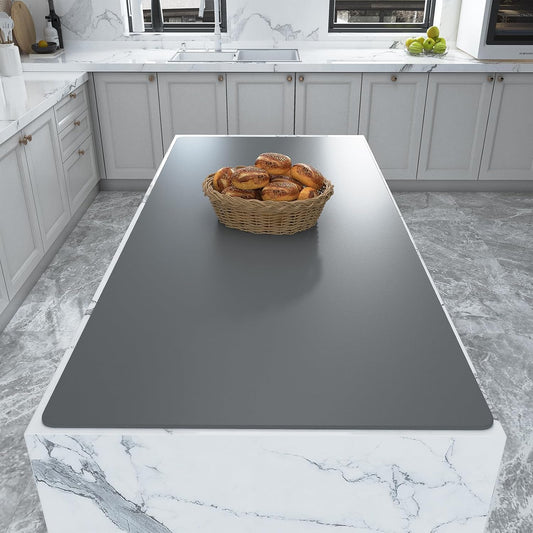 Warome Silicone Mat, 47"x 23" Silicone Mats for Kitchen Counter, Nonslip Heat Resistant Mat, Extra Large Kitchen Counter