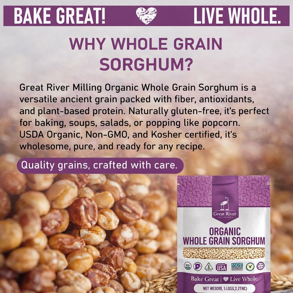 Great River Milling Whole Grain Sorghum